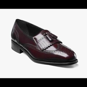 Lexington Burgundy Wingtip Loafer
